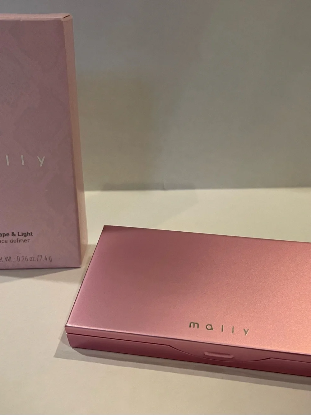 Mally Beauty Shape & Light Face Definer Contour Highlight Duo Light/Medium NEW